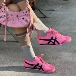 Giày Onitsuka Tiger Mexico 66 "Dragon Fruit Black" – 1183C102-701 - Ảnh 4