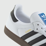 GIÀY ADIDAS SAMBA OG “CLOUD WHITE CORE BLACK CLEAR GRANITE” - B75806 - Ảnh 6