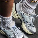 Giày Nike V2K Run– Summit White Metallic Silver (W) – FD0736-100 - Ảnh 3