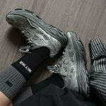 Giày Mizuno Racer S "Meteorite Grey" - D1GH223524 - Ảnh 2