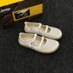 Giày Jeep Mary Janes Style - P651W13112灰色 - Ảnh 8