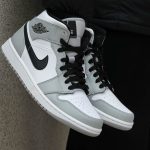Giày Jordan 1 Mid "Light Smoke Grey" - 554724-092 - Ảnh 2