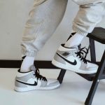 Giày Jordan 1 Mid "Light Smoke Grey" - 554724-092 - Ảnh 4