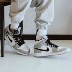 Giày Jordan 1 Mid "Light Smoke Grey" - 554724-092 - Ảnh 3