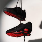 Giày Nike Shox Z "Bred" - HQ7540-002 WMNS - Ảnh 3