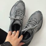 Giày Mizuno Racer V2 "Carbon Grey" - D1GH250603 - Ảnh 5