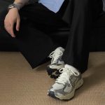 Giày Mizuno Racer V2 "Cream Silver" - D1GH250606 - Ảnh 8