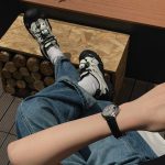 Giày Camel Hiking Sneakers "Panda" - L25S202126 - Ảnh 7