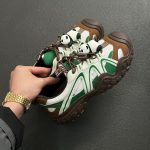 Giày Camel Hiking Sneakers "Panda Green Brown" - L25S202126 - Ảnh 6