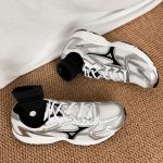 Giày Mizuno Spark CN "White Silver" - D1GH242804 - Ảnh 6