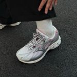 Giày Mizuno Halo Mix "Grey Light Pink" - D1GH240815 - Ảnh 4