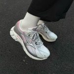 Giày Mizuno Halo Mix "Grey Light Pink" - D1GH240815 - Ảnh 3