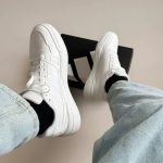 Giày adidas Lite Baller PU "All White" - JS4358 - Ảnh 2