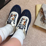 KAPPA WING RETRO GERMAN ARMY TRAINER (GAT) "NAVY" – K0G65MM77CZ-906 - Ảnh 4