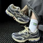 Giày Mizuno Wave Orion "Grey Navy" - D1GH232107 - Ảnh 2