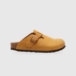Sandal Devo Life Boston Da Bò "Vàng Mù Tạt"