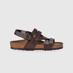 Sandal Devo Life Quai Đan Có Quai Hậu "Nâu Đậm"